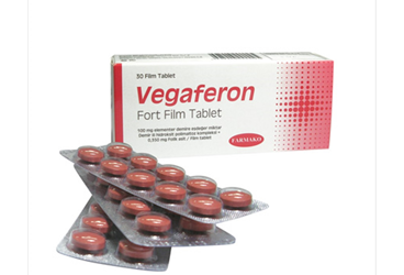 VEGAFERON FORT 100 MG/0,35 MG FILM KAPLI TABLET (30 FILM KAPLI TABLET)
